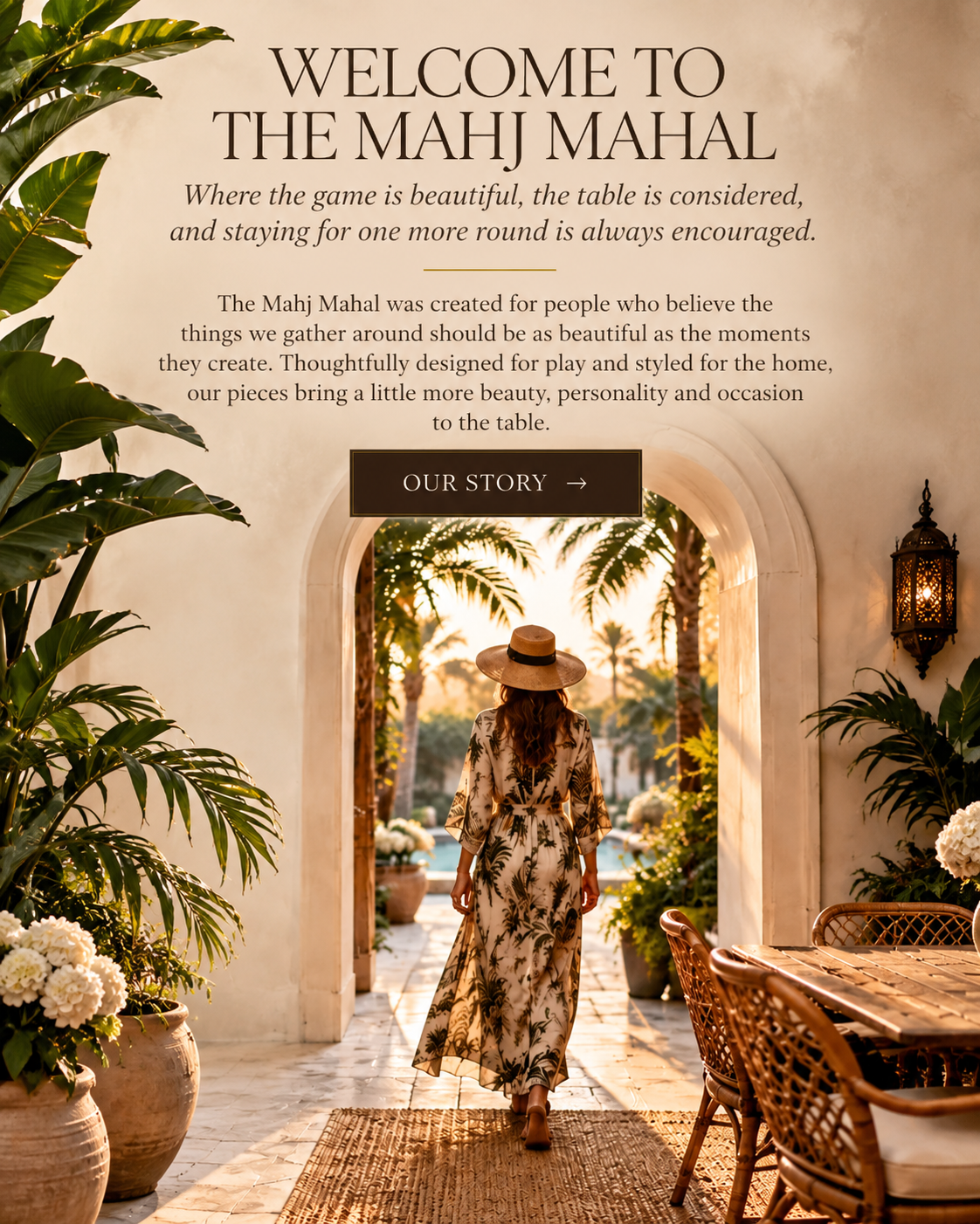 The mahj mahal welcome retreat